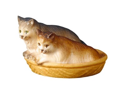 Ul. Katze im Korb color